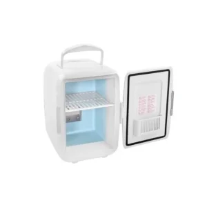 Frigider turistic, mini, 12V/220V, alb, 4 L, 17.5x23.5x25 cm, Malatec
