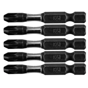 Set varfuri, biti, de impact, PZ3, 1/4", 5 buc, PZ3x50 mm, Neo