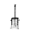 Soba pentru ceaun/tuci, inox, burlan, cot, 31x51 cm, vas 6/8/10 L, Perfect Home
