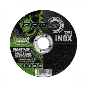 Disc debitat inox