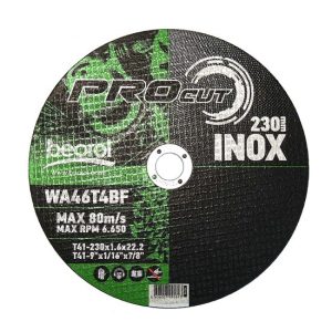 Disc debitat inox