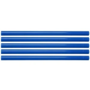 Baton silicon pentru pistol lipit, albastru, 24 buc, 7x100 mm