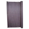 Paravan pentru balcon, terasa, gard, UV, 800 g/m2, maro, negru, 3x0.9 m