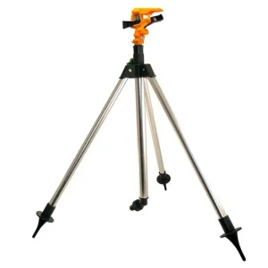 Aspersor pulsatoriu, plastic, cu trepied telescopic, 550-930 mm