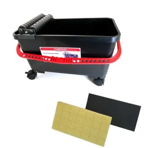 Set galeata pentru aplicare si spalare chit de rosturi, 2 x drisca, 20 L, Artool