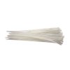 Coliere (fasete) plastic albe 2.5x150 mm