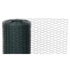 Gard plasa rabitz, pvc, verde, 13 mm, 0.9 mm, inaltime 1 m, lungime 25 m