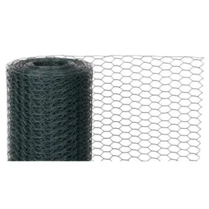 Gard plasa rabitz, pvc, verde, 13 mm, 0.9 mm, inaltime 1 m, lungime 25 m