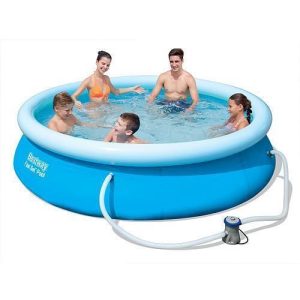 Piscina rotunda gonflabila cu pompa filtrare