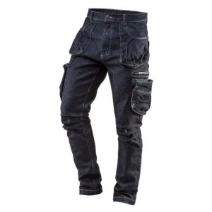Pantaloni de lucru tip blugi cu 5 buzunare