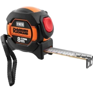 Ruleta magnetica cu autostop, 8 m x 25 mm, dublu inscriptionata, Richmann Exclusive