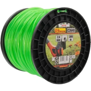 Fir rezerva motocoasa, trimmer, tip stea, 2.4 mm x 309 m, Richmann