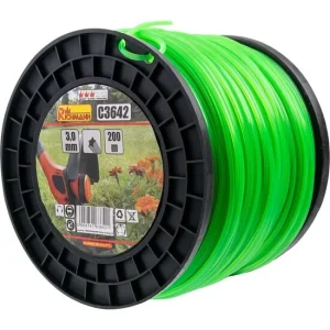 Fir rezerva motocoasa, trimmer, tip stea, 3 mm x 200 m, Richmann