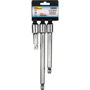 Extensie pentru cheie tubulara, 1/2", (set 3 buc), RICHMANN