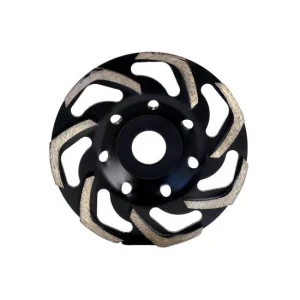 Disc diamantat slefuire, beton, slefuire uscata, segment "S", 125 mm/22.23 mm, Richmann Exclusive