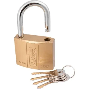 Lacat golden, 60 mm, 4 chei, RICHMANN EXCLUSIVE