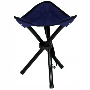 Scaun pliabil gradina, camping, pescuit, albastru, max 100 kg, 28x28x28 cm, Springos