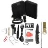 Kit turistic, supravietuire, multifunctional, cu trusa, set 21 piese, 20x11x5 cm, Springos