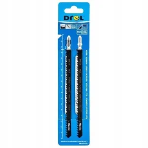 Panza, lama, fierastrau pendular, pentru lemn, plastic, HCS, prindere tip T, set 2 buc, 155 mm, Drel