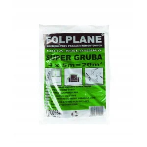 Folie pentru zugravit, LDPE, 4x5 m, 20 mp, 47 microni, Painter