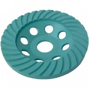 Disc diamantat turbo, beton, slefuire uscata, 125 mm, Dedra