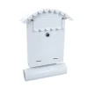Cutie postala, cu loc pentru ziar, alb, format B6, 24.5x7x36.5 cm, Damech