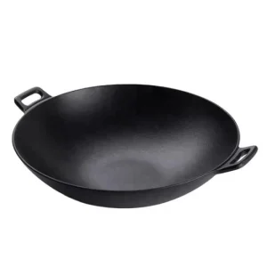 Vas de fonta tip Wok, 50x15.5 cm, Perfect Home