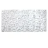 Panou decorativ, PVC, model marmura 3D, abstract, nuante gri, 96x48.5 cm 
