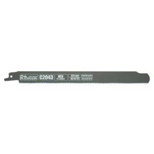 Panza, lama, fierastrau tip sabie, pentru lemn, HSS bimetal-Cobalt, 10/14 TPI, set 5 buc, 225 mm, Richmann Exclusive