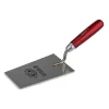 Mistrie inox, trapez, ingusta, sudura in puncte, 16 cm, maner lemn, Olejnik
