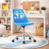 Scaun de birou, Artool, Print, rotativ, PP, albastru, 50x57x93.5 cm