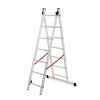 Scara aluminiu, Master, 2 tronsoane, 7 trepte, max 150 kg, 2-3.14 m