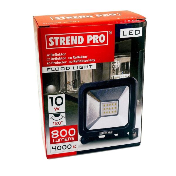 Proiector lucru, LED, 10 W, 800 lm, IP65, Strend Pro