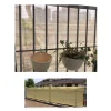Paravan pentru balcon, terasa, gard, bej, 185 g/m2, UV, 5x1.5 m
