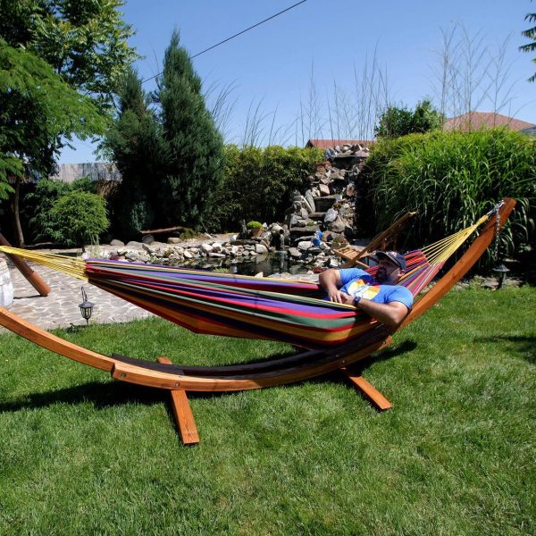 Hamac bumbac, max 200 kg, 240x160 cm, Ling, Strend Pro