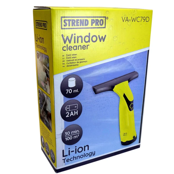 Aspirator, curatator de geamuri, cu acumulator