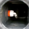 Masca robinet de gradina, cu adaptor furtun, gri, 90 cm, Itwan