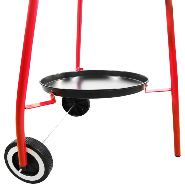 Set pentru gatit paella, tigaie, arzator, stand, roti, Perfect Home