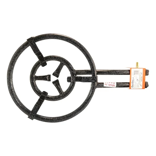 Set pentru gatit paella, tigaie, arzator, stand, roti, Perfect Home