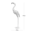 Decoratiune gradina, metalica, flamingo, 14x24x65 cm