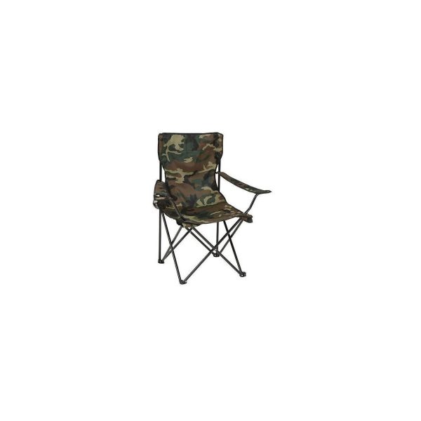 Scaun pliabil camuflaj pentru camping, gradina, pescuit, 85x53x85 cm