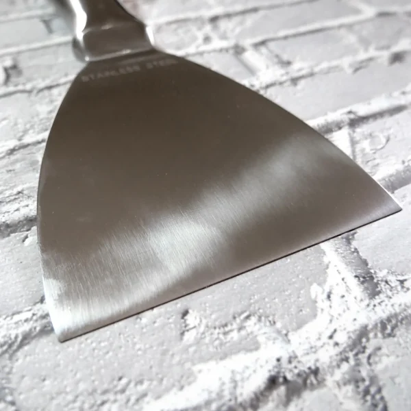 Spaclu inox monobloc, maner metalic, 5 cm, Olejnik