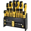 Set surubelnite cu varfuri si biti, magnetizator, 39 buc, 1/4", PL 4-6 mm, PH 0-2 mm, PZ 1-2 mm, Torx 20-30 mm, HEX 2-6 mm, Strend Pro