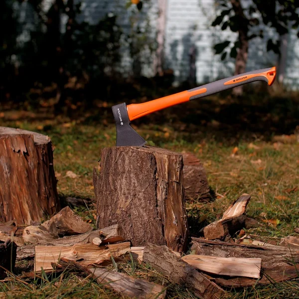 Topor, coada fibra, maner cauciucat, 1.5 kg, 13.5x87 cm, Richmann Exclusive