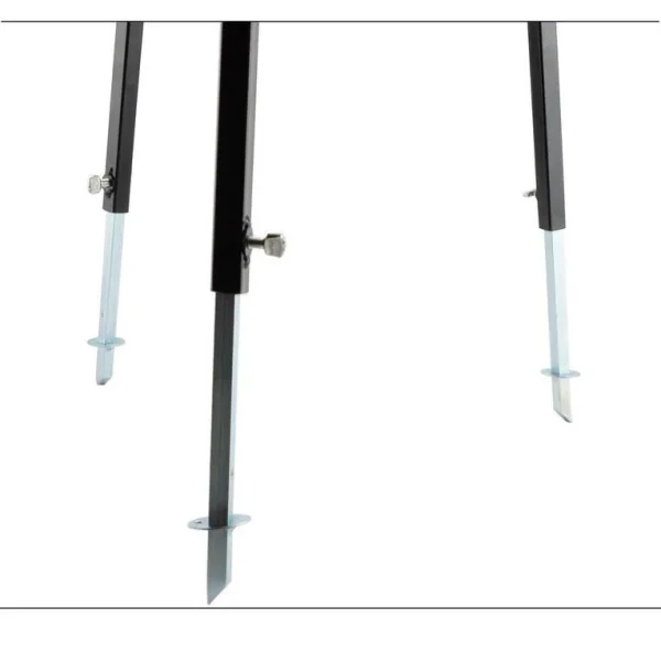 Trepied ceaun, extensibil, inaltime reglabila, cu maner, 100/180 cm, Perfect Home 