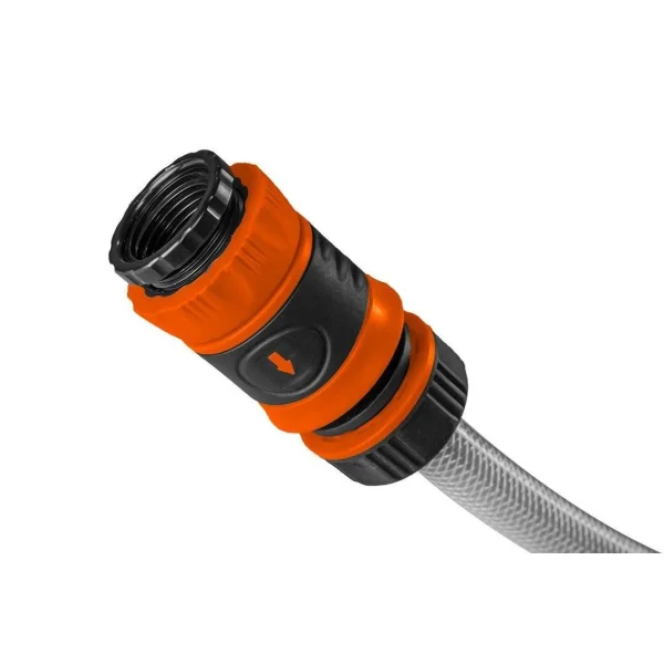 Furtun cu tambur/rola pentru gradina, retractabil/automat, pentru perete, 1/2", 20 m, NEO