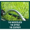 Aspersor oscilant, 16 duze, 378 mp, Verto