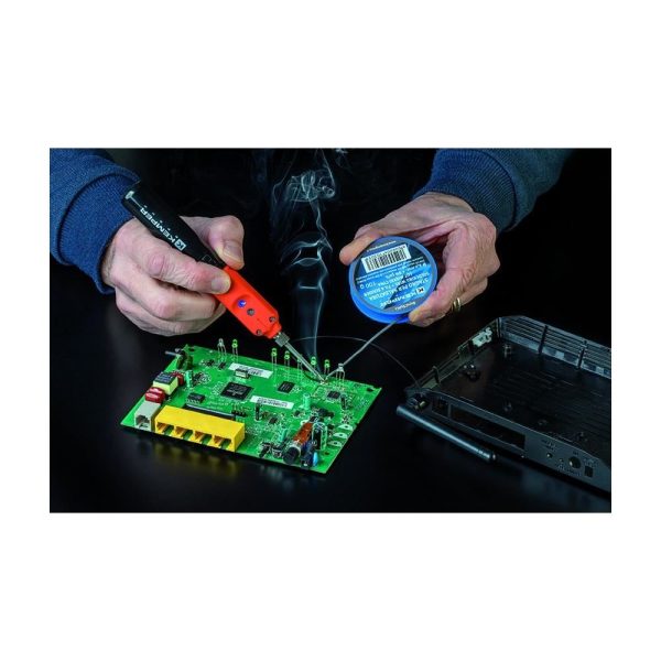 Pistol lipit electric reincarcabil, portabil, 8 W, USB