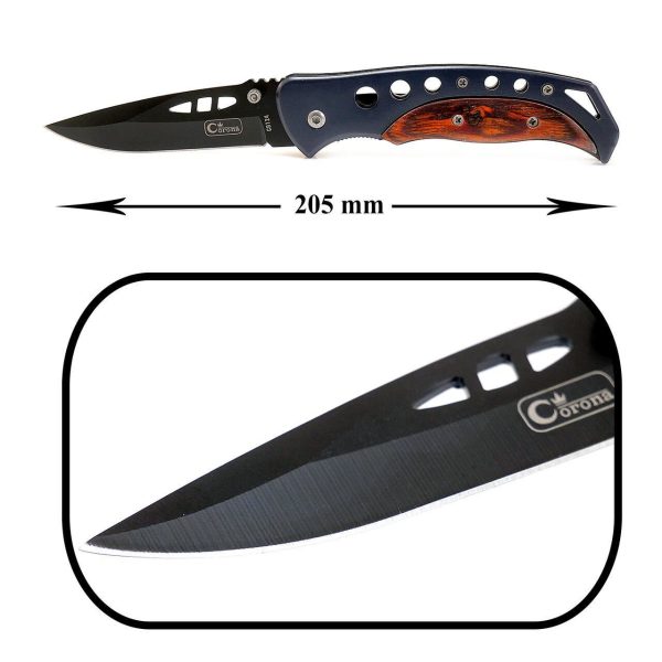 Briceag, cutit rabatabil de buzunar, lama teflon, 205 mm, Richmann Exclusive