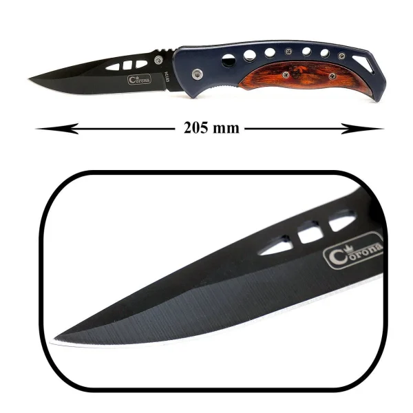 Briceag, cutit rabatabil de buzunar, lama teflon, 205 mm, Richmann Exclusive